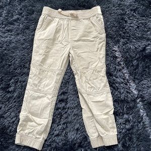 Boy khaki joggers